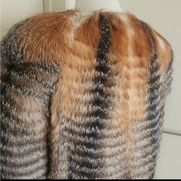 Vintage Norwegian Custom Blue Fox Fur Coat, Midi Length, Excellent Condition, - Picture 10 of 10